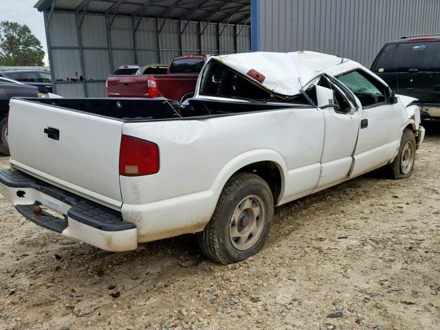 1GTCS19W7Y8138331 - 2000 GMC SONOMA WHITE photo 4