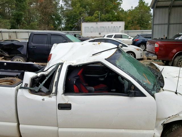 1GTCS19W7Y8138331 - 2000 GMC SONOMA WHITE photo 9