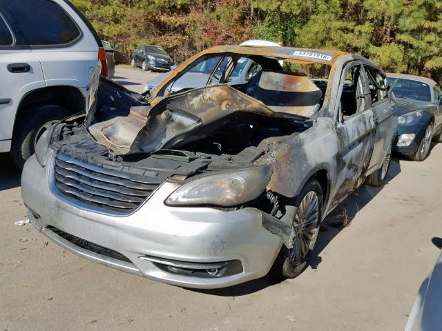 1C3CCBCG3CN242091 - 2012 CHRYSLER 200 LIMITE BURN photo 2