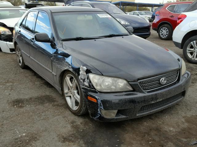 JTHBD192940088400 - 2004 LEXUS IS 300 BLACK photo 1