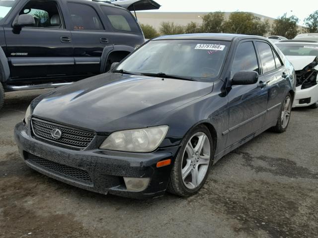 JTHBD192940088400 - 2004 LEXUS IS 300 BLACK photo 2