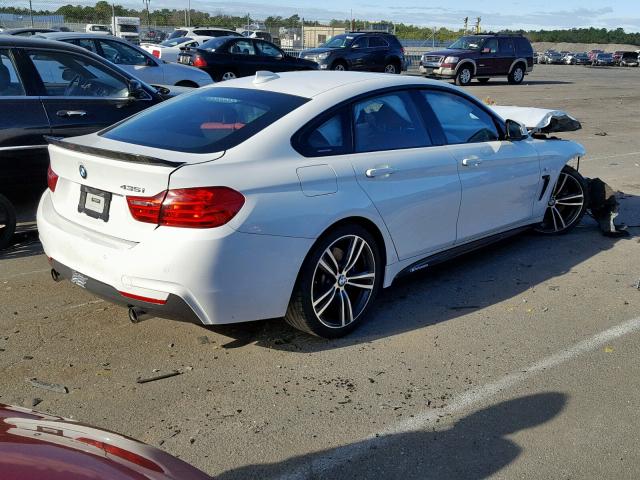 WBA4B1C50FD954772 - 2015 BMW 435 I WHITE photo 4