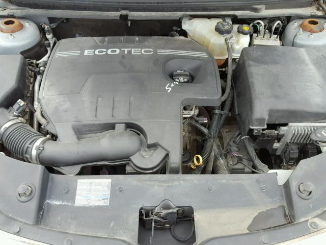 1G1ZH57B794229309 - 2009 CHEVROLET MALIBU 1LT SILVER photo 7