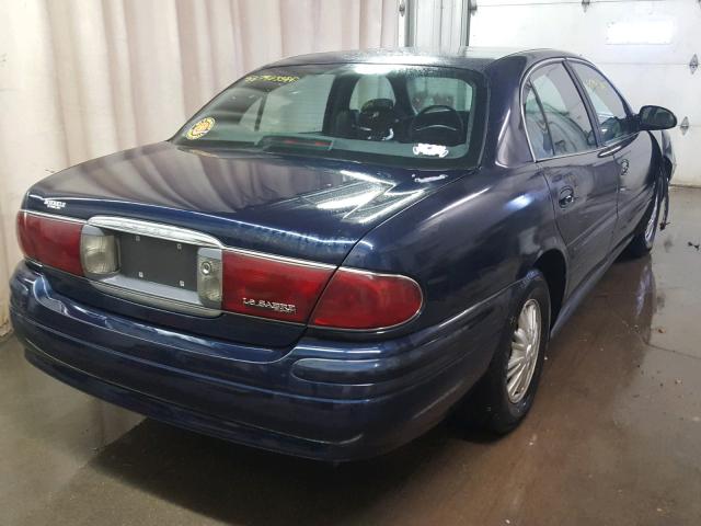 1G4HP52K434188380 - 2003 BUICK LESABRE CU BLUE photo 4