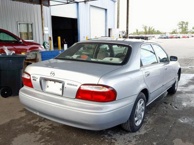 1YVGF22C1Y5114193 - 2000 MAZDA 626 ES SILVER photo 4