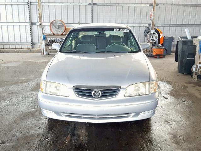 1YVGF22C1Y5114193 - 2000 MAZDA 626 ES SILVER photo 9