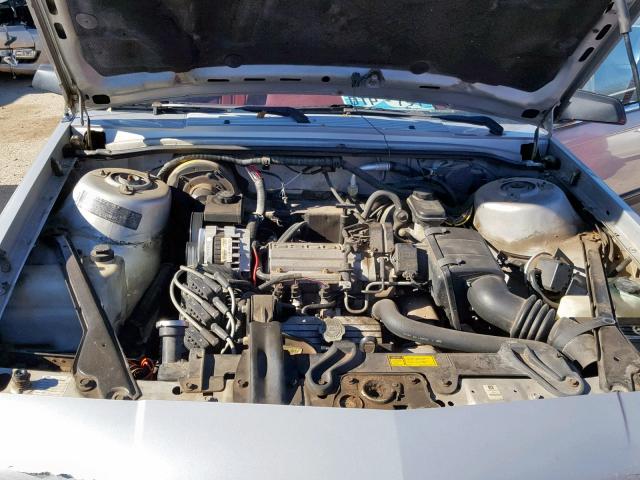 1G3AL54N7N6352317 - 1992 OLDSMOBILE CUTLASS CI SILVER photo 7