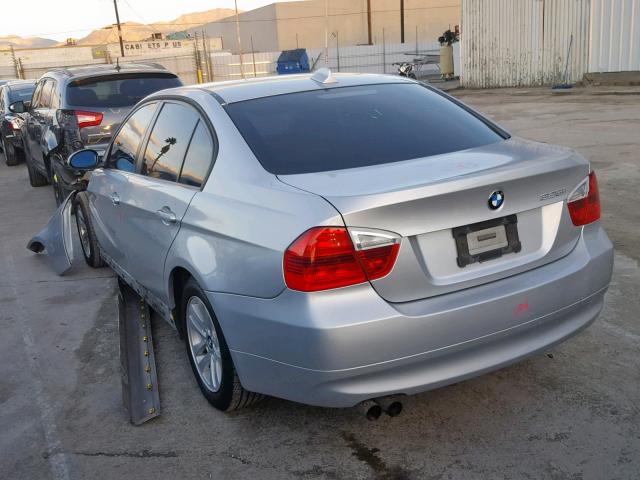 WBAVB17546NK35503 - 2006 BMW 325 I AUTO SILVER photo 3