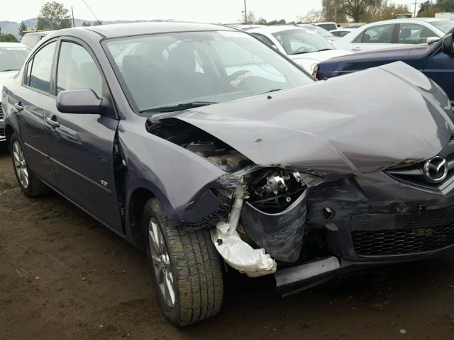 JM1BK324591202019 - 2009 MAZDA 3 S GRAY photo 1