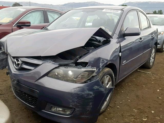 JM1BK324591202019 - 2009 MAZDA 3 S GRAY photo 2