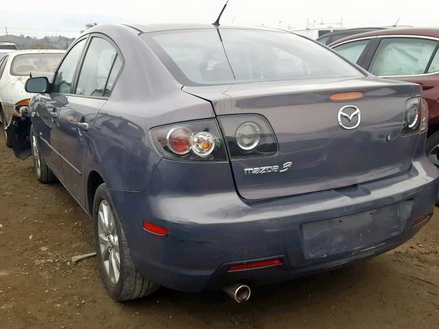 JM1BK324591202019 - 2009 MAZDA 3 S GRAY photo 3