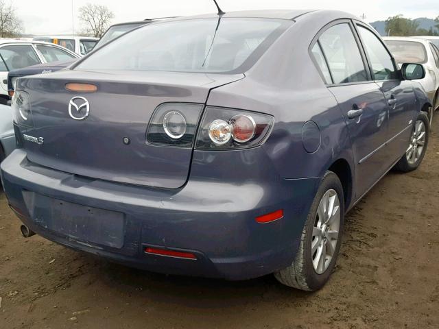 JM1BK324591202019 - 2009 MAZDA 3 S GRAY photo 4