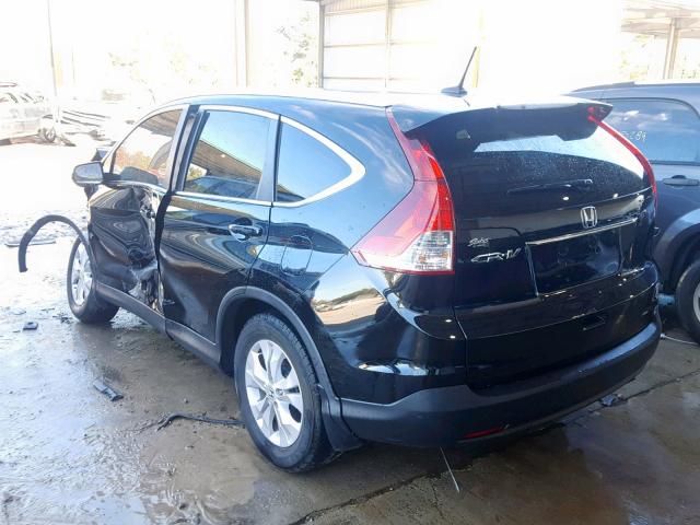 2HKRM3H70EH521437 - 2014 HONDA CR-V EXL BLACK photo 3