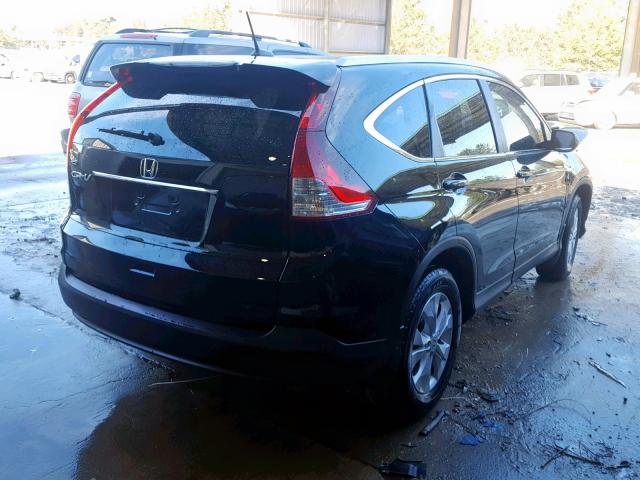 2HKRM3H70EH521437 - 2014 HONDA CR-V EXL BLACK photo 4