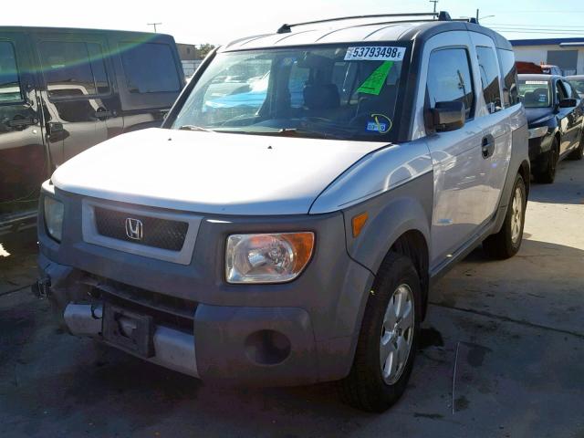 5J6YH28324L006824 - 2004 HONDA ELEMENT LX GRAY photo 2