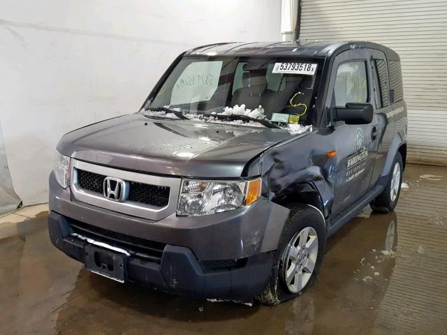 5J6YH2H7XBL006697 - 2011 HONDA ELEMENT EX CHARCOAL photo 2