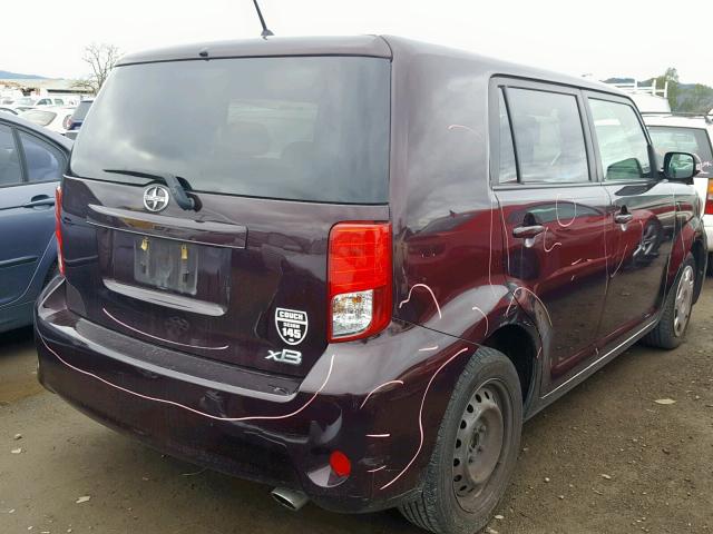 JTLZE4FE5CJ029080 - 2012 TOYOTA SCION XB Bənövşəyi foto 4