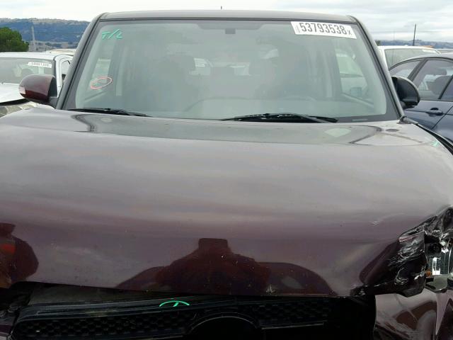 JTLZE4FE5CJ029080 - 2012 TOYOTA SCION XB Bənövşəyi foto 9