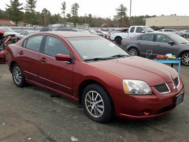 4A3AB46S74E114792 - 2004 MITSUBISHI GALANT LS RED photo 1