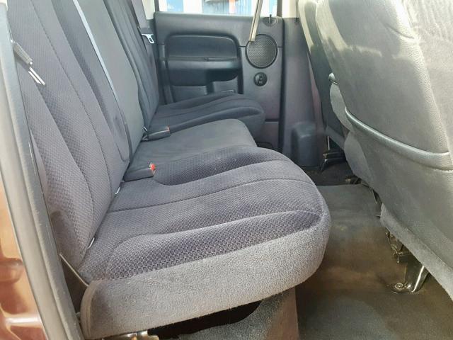 3D7KU28C14G211612 - 2004 DODGE RAM 2500 S ბურგუნდია ფოტო 6