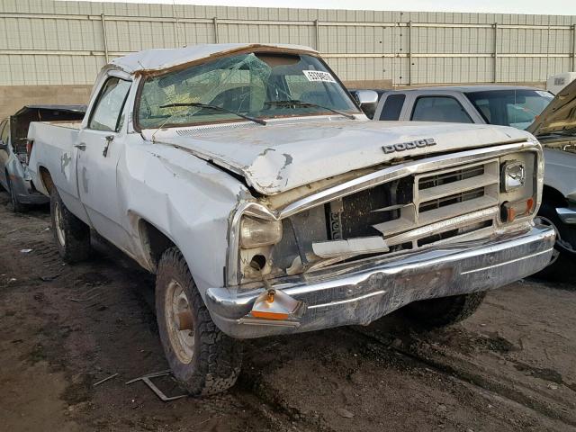 1B7JM26Z1KS059043 - 1989 DODGE W-SERIES W WHITE photo 1