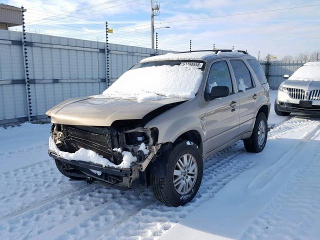 4M2CU91177KJ06189 - 2007 MERCURY MARINER LU TAN photo 2