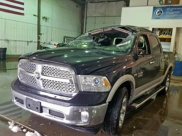 1C6RR7NT3DS669065 - 2013 RAM 1500 LARAM BLUE photo 2