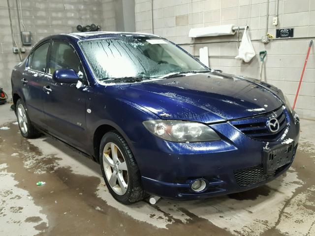 JM1BK323741199916 - 2004 MAZDA 3 S BLUE photo 1