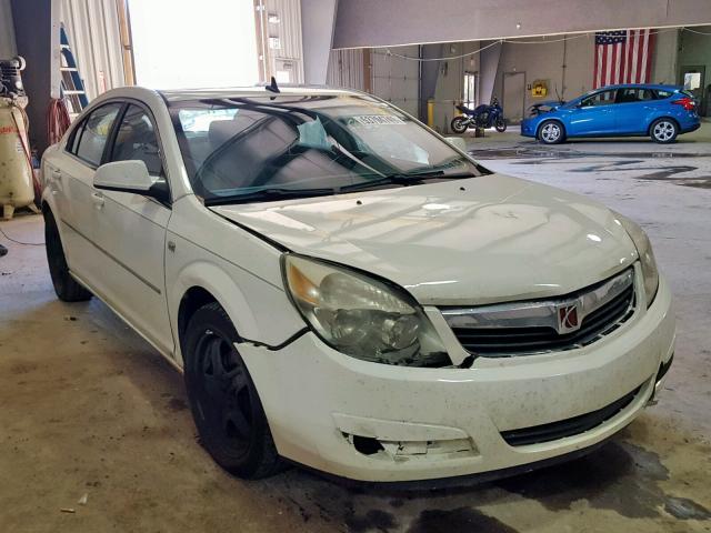 1G8ZS57N18F111840 - 2008 SATURN AURA XE WHITE photo 1