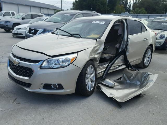1G11F5SL8FF290543 - 2015 CHEVROLET MALIBU LTZ ოქროსფერი ფოტო 2