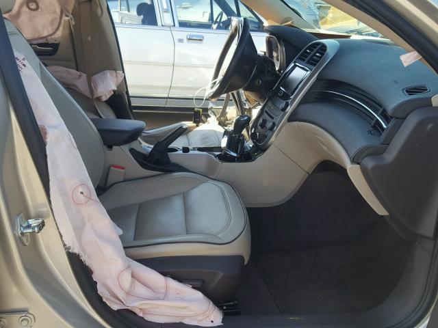 1G11F5SL8FF290543 - 2015 CHEVROLET MALIBU LTZ ოქროსფერი ფოტო 5