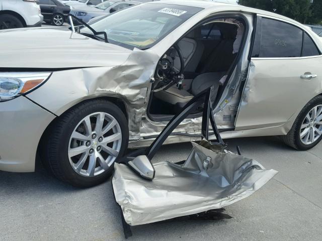 1G11F5SL8FF290543 - 2015 CHEVROLET MALIBU LTZ ოქროსფერი ფოტო 9