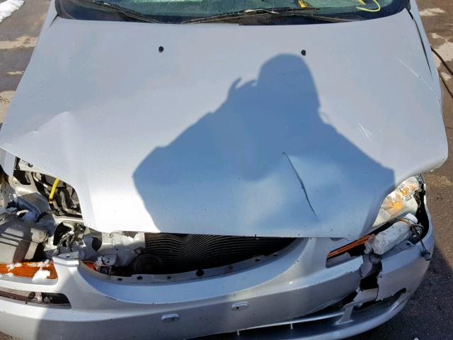 KL1TD66686B648013 - 2006 CHEVROLET AVEO BASE Gümüş foto 7