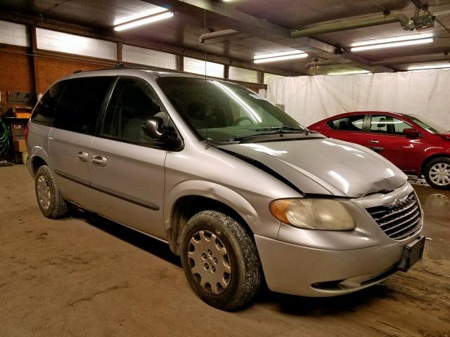 1C8GJ45372B655302 - 2002 CHRYSLER VOYAGER LX SILVER photo 1