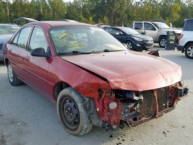 3FAFP13P12R118801 - 2002 FORD ESCORT RED photo 1