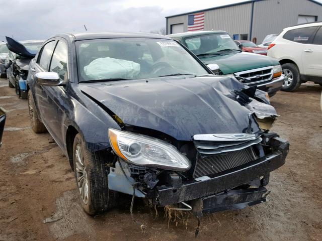 1C3CCBCG1CN162322 - 2012 CHRYSLER 200 LIMITE BLACK photo 1