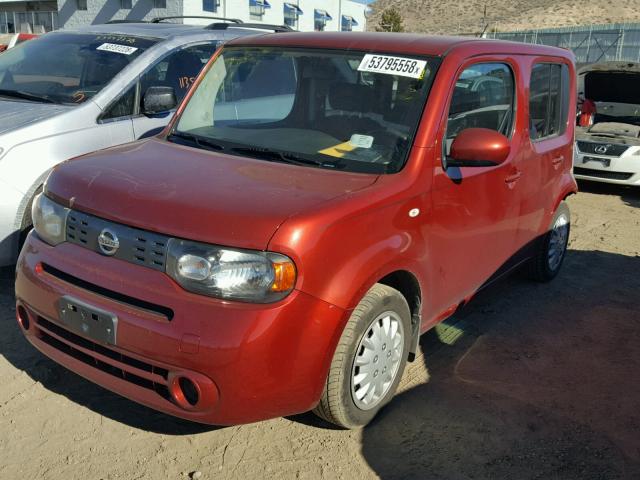 JN8AZ2KR7CT254281 - 2012 NISSAN CUBE BASE RED photo 2