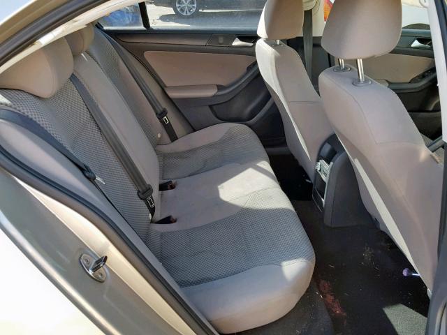 3VW2K7AJ0EM294004 - 2014 VOLKSWAGEN JETTA BASE 棕色 照片 6