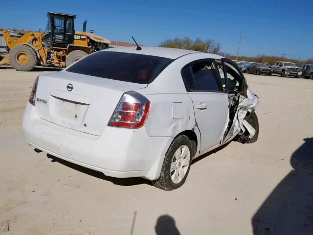 3N1AB61E18L606940 - 2008 NISSAN SENTRA 2.0 WHITE photo 4