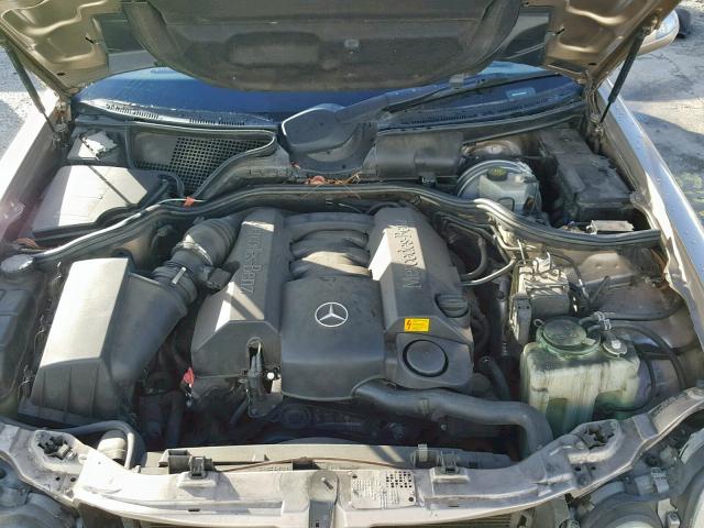 WDBJF65J51B209066 - 2001 MERCEDES-BENZ E 320 CREAM photo 7