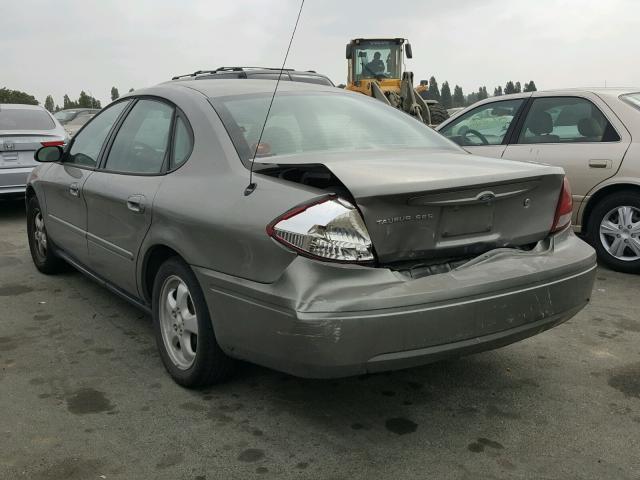 1FAFP55274G185129 - 2004 FORD TAURUS SES GRAY photo 3