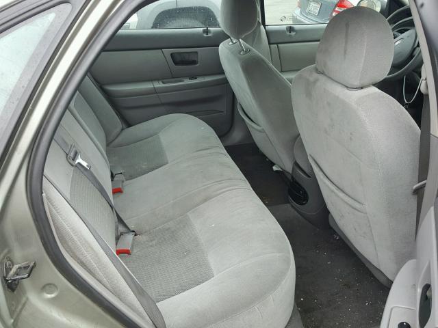 1FAFP55274G185129 - 2004 FORD TAURUS SES GRAY photo 6