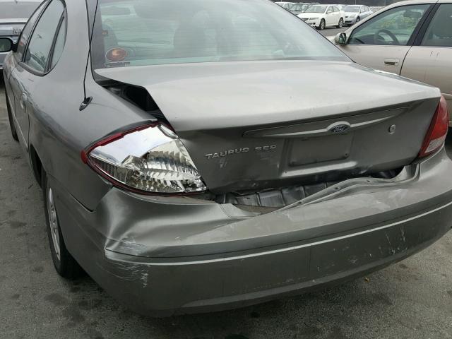 1FAFP55274G185129 - 2004 FORD TAURUS SES GRAY photo 9