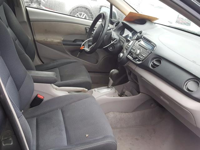 JHMZE2H50BS003717 - 2011 HONDA INSIGHT LX GRAY photo 5