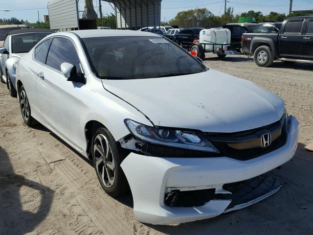 1HGCT1B34HA005081 - 2017 HONDA ACCORD LX- WHITE photo 1