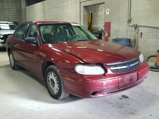 1G1ND52J93M668074 - 2003 CHEVROLET MALIBU RED photo 1