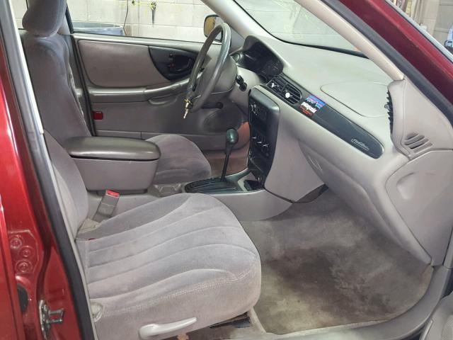 1G1ND52J93M668074 - 2003 CHEVROLET MALIBU RED photo 5