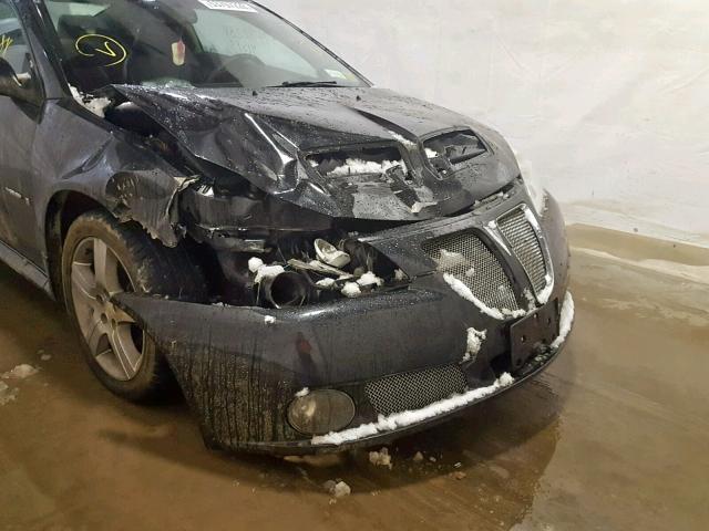 1G2ZM177484287713 - 2008 PONTIAC G6 GXP BLACK photo 9