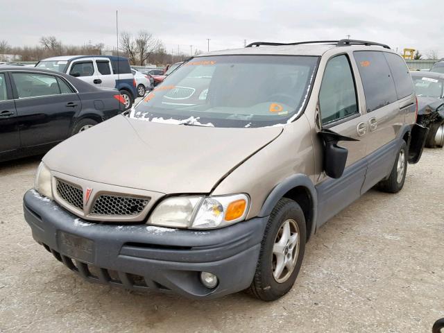 1GMDX03E33D108254 - 2003 PONTIAC MONTANA BROWN photo 2