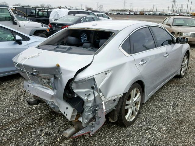 1N4BL3AP7DC223160 - 2013 NISSAN ALTIMA 3.5 SILVER photo 4